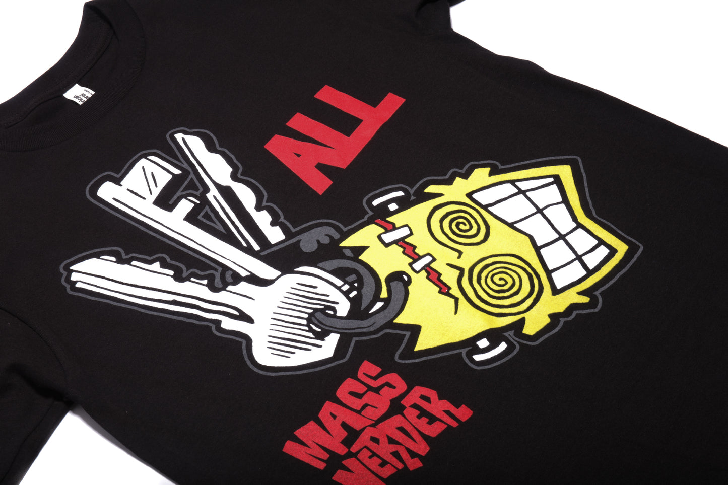 Mass Nerder Keychain Tee (Black)