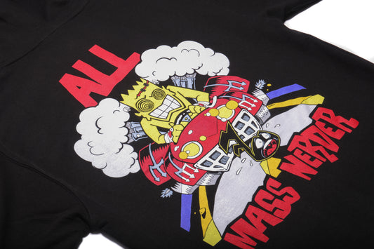 Mass Nerder Pullover Hoodie (Black)