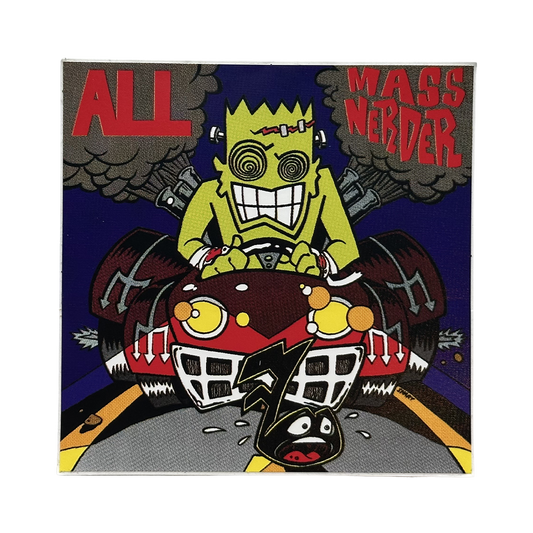 Mass Nerder Sticker