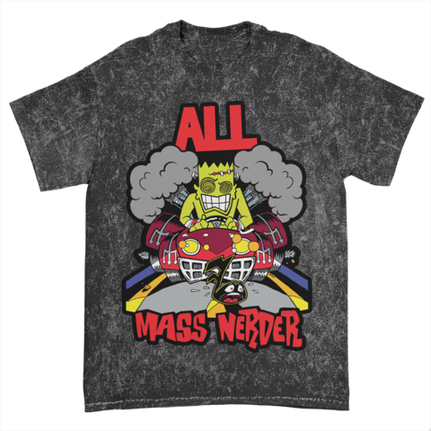 Mass Nerder Tee (Black Mineral Wash)