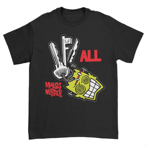 Mass Nerder Keychain Tee (Black)