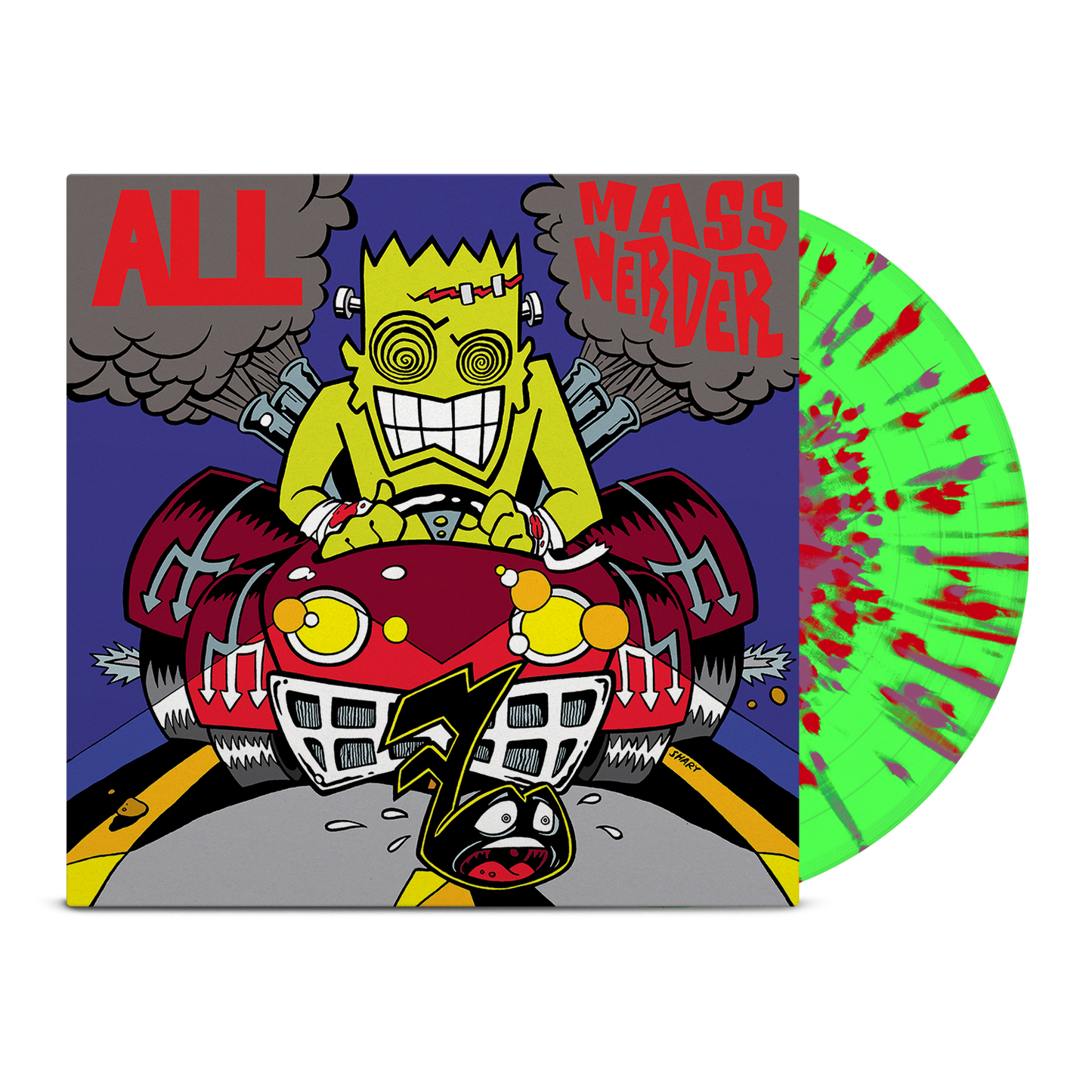 Mass Nerder LP (Green/Red/Purple)